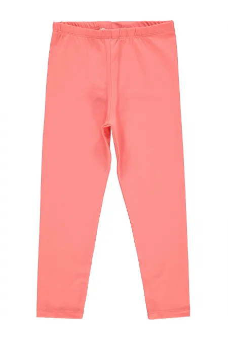 Girls' Tights 6-9 Years Old Ocean Coral - Pack