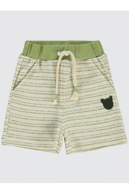 Bebek Şort 0-24 Ay Krem - Paket