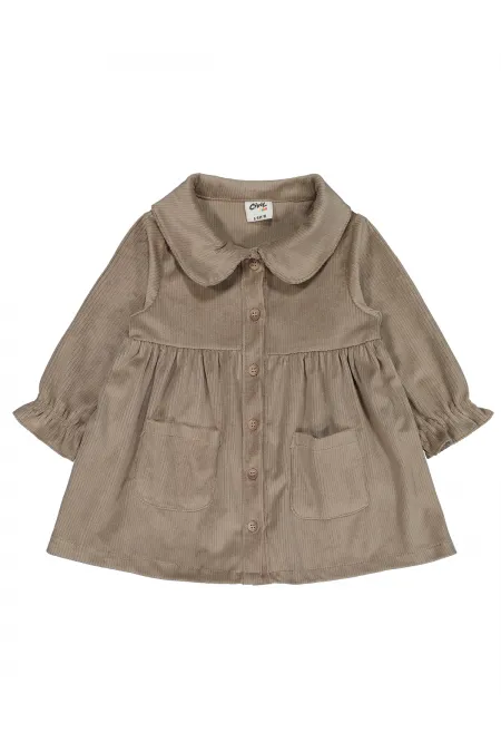 Baby Vest and Dress 0-24 Months Mink - Package