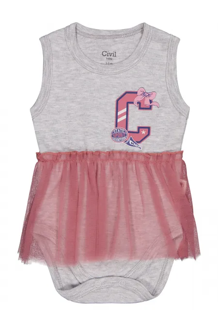 Bebek Çıtçıtlı Badi 0-24 Ay Karmelanj - Paket