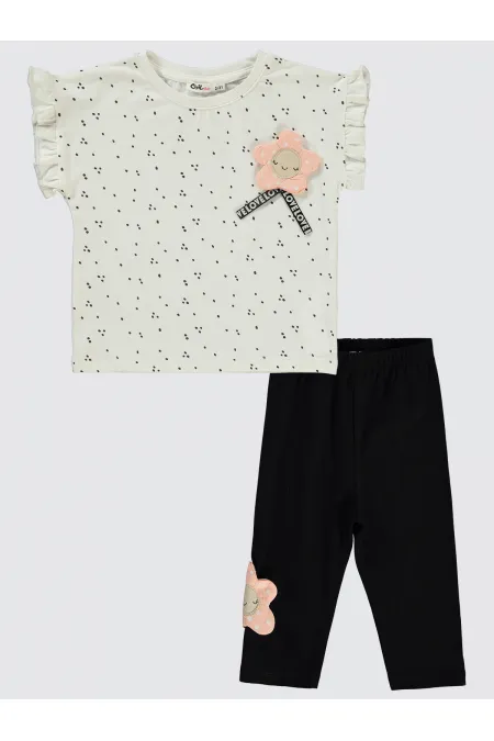 Girls' Suit 2-5 Years Old Ecru - Package