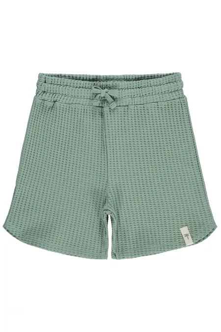 Short garçon, 6-9 ans, vert clair - Lot