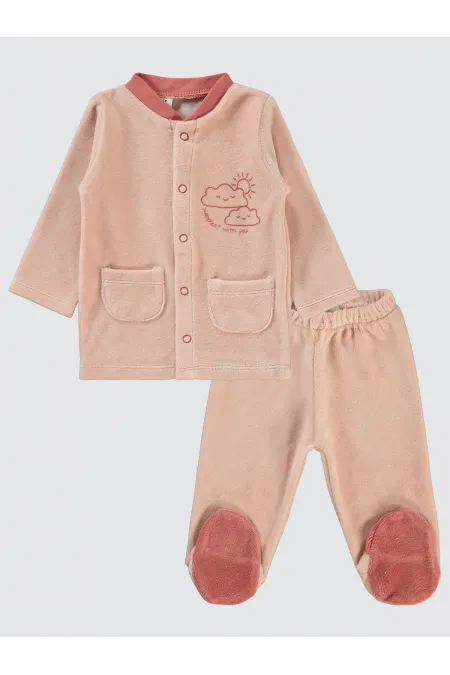 Baby Pajama Set 0-24 Months Powder - Package