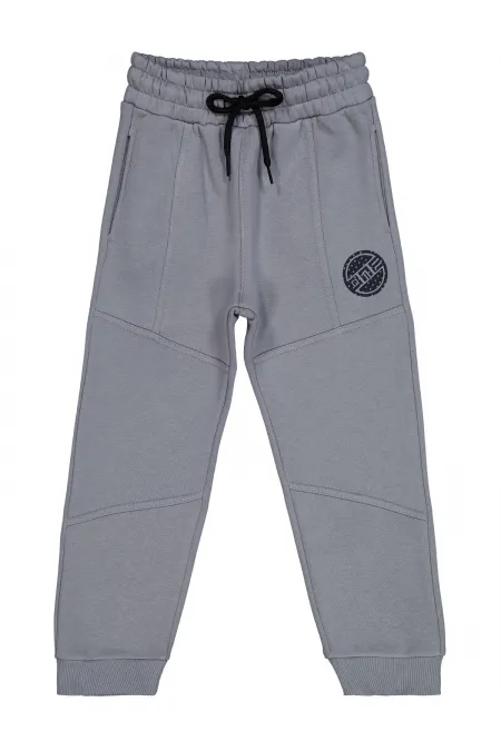 Bas de survêtement gris pour garçon (6-9 ans) - Lot