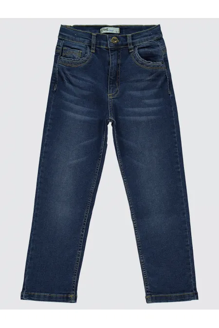 Pantalon garçon 10-13 ans bleu foncé - Lot