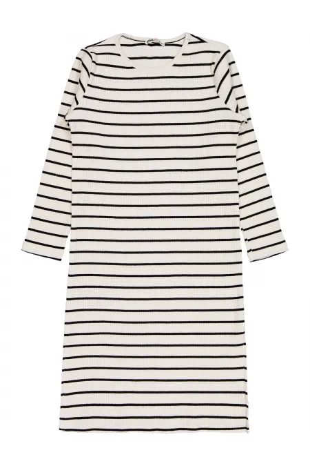 Kız Çocuk Jile ve Elbise 10-13 Yaş Ekru - Paket