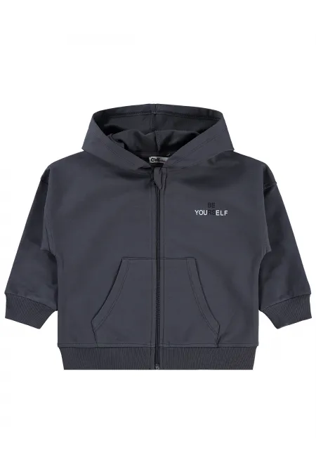 Gilet pour fille, 2-5 ans, anthracite - Lot