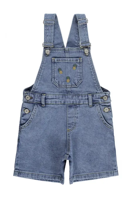 Kız Çocuk Slopet 6-9 Yaş Koyu Mavi - Paket