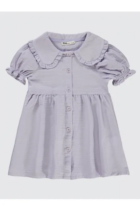 Girl's Vest and Dress 2-5 Years Old Gentle Lavender - Package