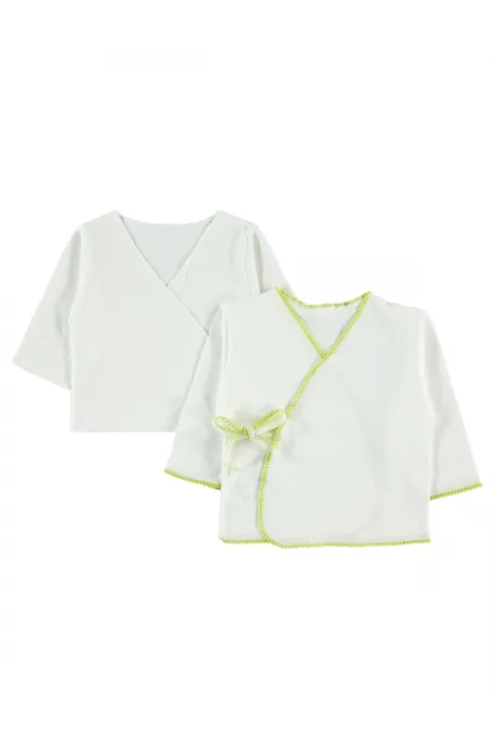 Baby Mini Bodysuits 0-24 Months Green - Pack