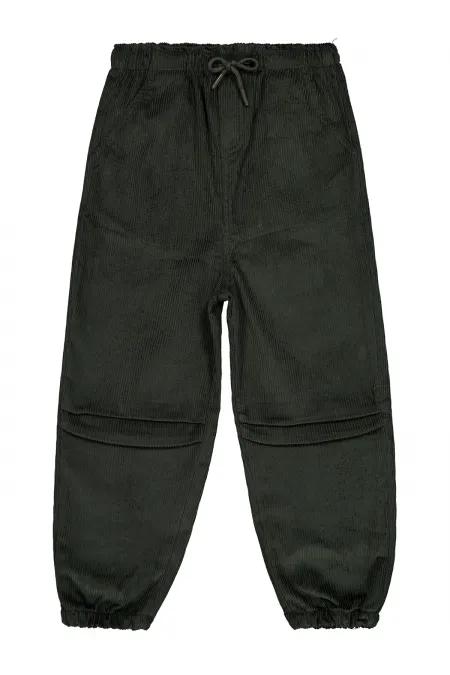 Pantalon garçon 6-9 ans kaki foncé - Lot