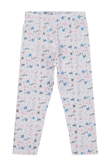 Leggings pour filles, Km, 2-5 ans, blanc cassé - Lot