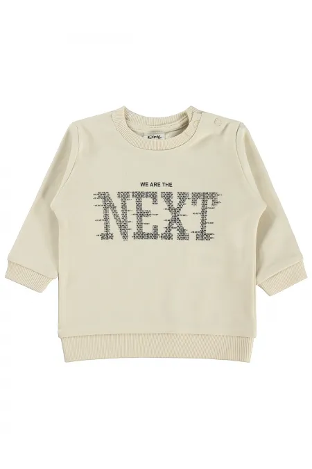 Bebek Sweatshirt 0-24 Ay FilDişi - Paket