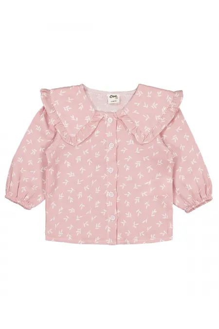 Bebek Gömlek 0-24 Ay Soft Gül Kurusu - Paket