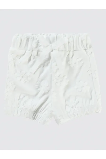 Bebek Şort 6-18 Ay Ekru - Paket