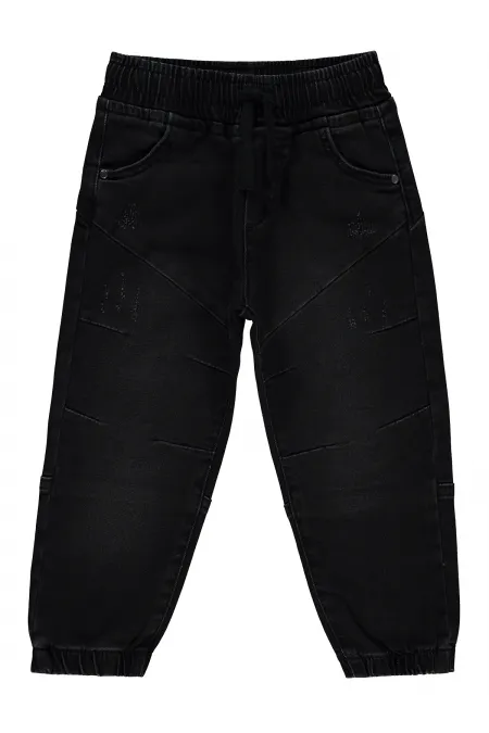Pantalon noir pour garçon de 2 à 5 ans - Lot