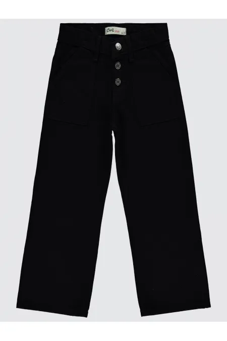 Pantalon noir pour fille de 10 à 13 ans - Lot