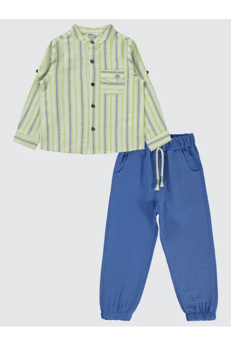 Boys' Suit 2-5 Years Green - Package