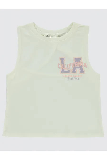 Kız Çocuk Tişört 6-9 Yaş Ekru - Paket