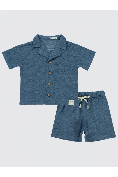 Boys' Suit 2-5 Years Old Indigo - Package