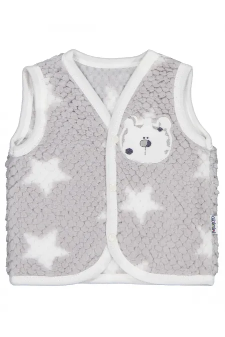Baby Vest 0-24 Months Gray - Pack