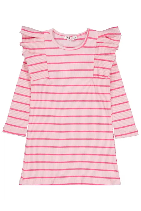 Girl's Vest and Dress 2-5 Years Pink - Package