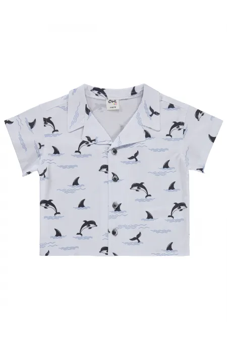 Bebek Gömlek 0-24 Ay Beyaz - Paket