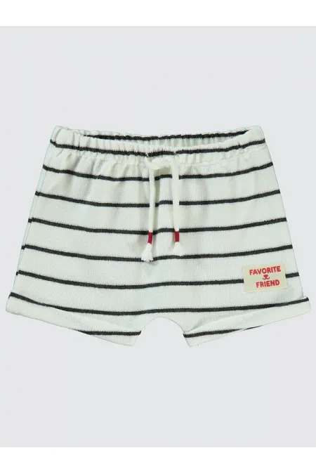 Bebek Şort 0-24 Ay Ekru - Paket