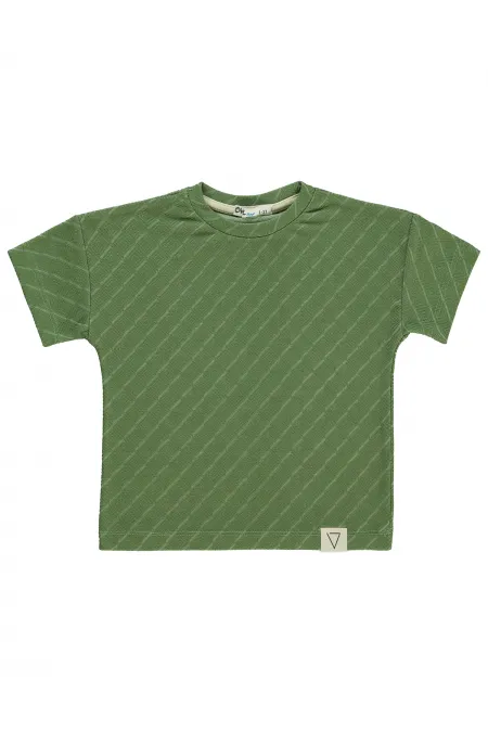 Boys T-Shirt 2-5 Years Khaki - Pack