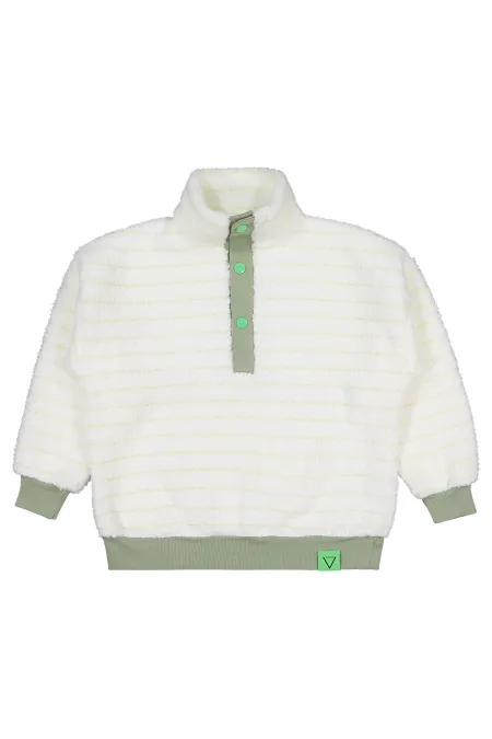 Erkek Çocuk Sweatshirt 6-9 Yaş Yeşil - Paket