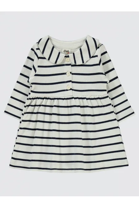 Baby Vest and Dress 0-24 Months Navy Blue - Package