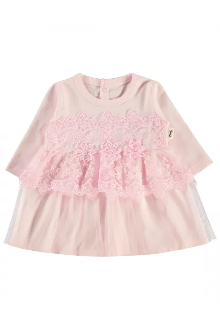 Baby Jumpsuit and Dress 0-24 Months Pink - Package