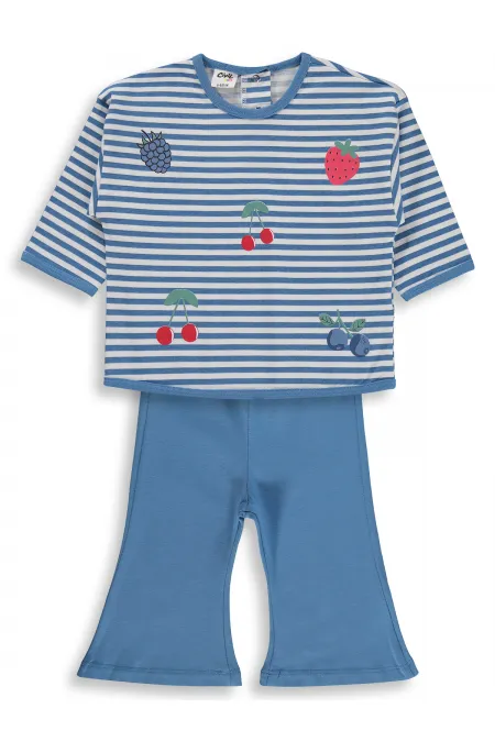 Bebek Takım 6-18 Ay Pastel Mavi - Paket
