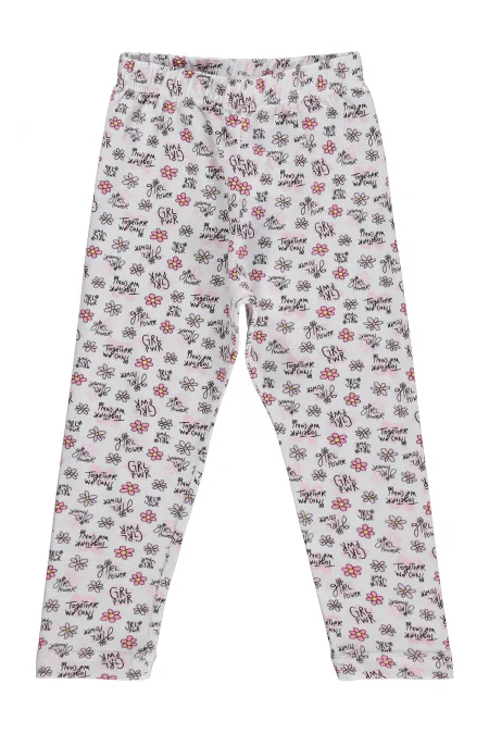 Leggings pour filles, Km, 2-5 ans, blanc cassé - Lot