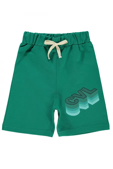 Erkek Çocuk Kapri 2-5 Yaş Çam Yeşili - Paket