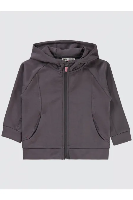 Kız Çocuk Hırka 2-5 Yaş Açık Füme - Paket Kız Çocuk Hırka 2-5 Yaş Açık Füme - Paket