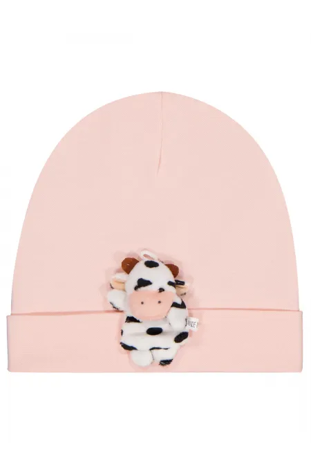 Bebek Bebe Şapka Bere ve Setler 0-24 Ay Somon - Paket