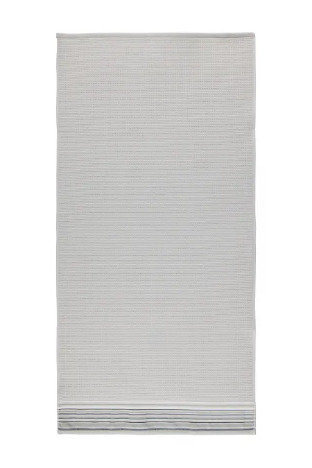 Serviette de bain garçon, 6-9 ans, couleur pierre - Lot