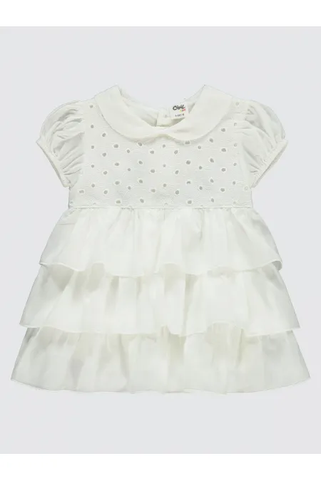 Baby Vest and Dress 0-24 Months Ecru - Package