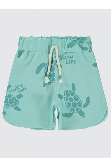 Shorts pour garçons de 2 à 5 ans, turquoise - Paquet