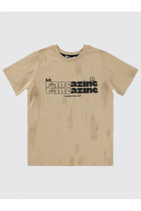 Boys T-Shirt 10-13 Years Mink - Package