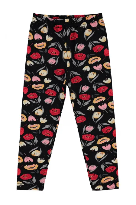 Collants noirs pour filles de 6 à 9 ans - Lot