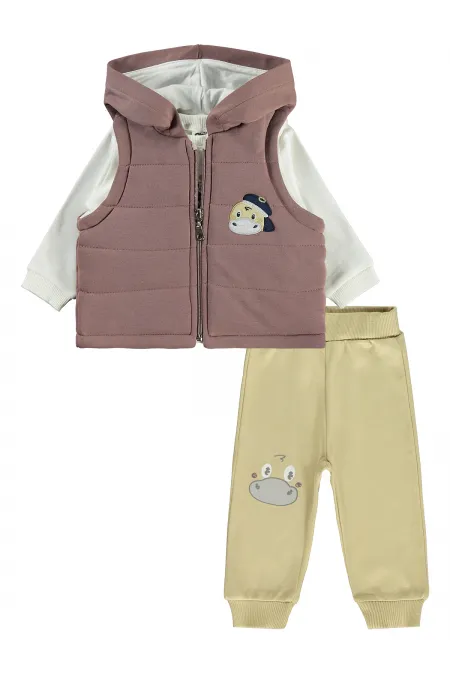 Baby Outfit 0-24 Months Brown - Package