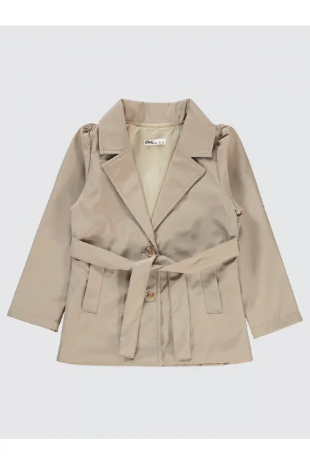 Veste beige pour fille de 6 à 9 ans - Emballage