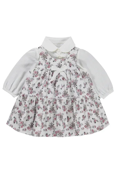 Combinaison et robe bébé 0-24 mois écru - Ensemble