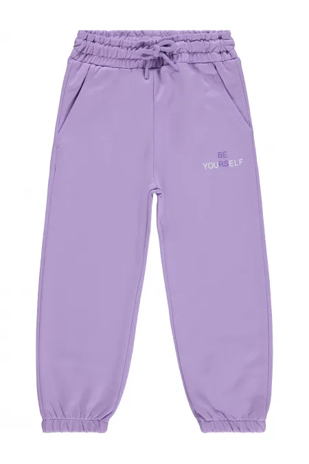 Pantalon de survêtement pour filles, 2-5 ans, lilas foncé - Lot
