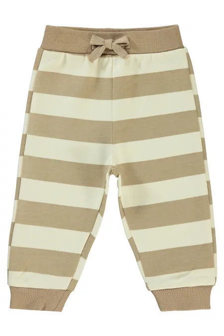 Bebek Eşofman Altı 0-24 Ay Sütlükahve - Paket