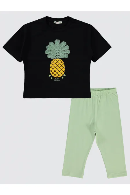 Girls' Suit 6-9 Years Old Black - Package