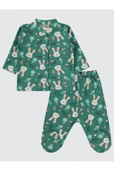 Baby Pajama Set 0-24 Months Khaki - Package