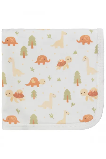 Ensemble couverture et lange pour bébé 0-24 mois, écru - Emballage